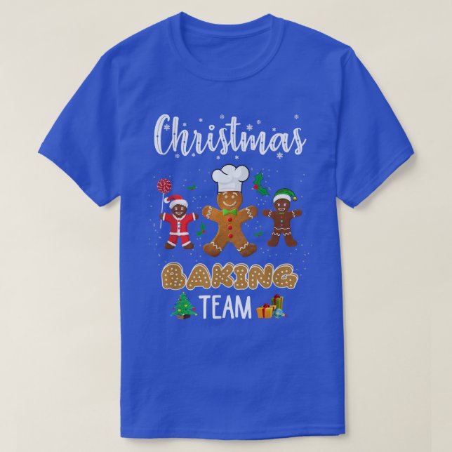 Julbageringsteamet Gingertea Cookie T-Shirt (Design framsida)
