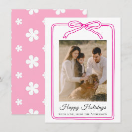 Julbågsfoto Julkort