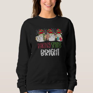 Julbak Baking Med Mina Gnomer Söt Gnom T Shirt