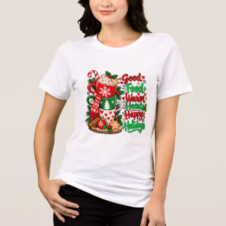 Julbak God mat varma hjärtan T Shirt