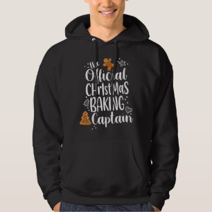 Julbakande Pepparkaks Cookie Kapten Team C Hoodie