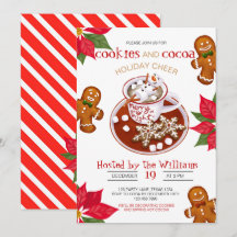 Julbakelsdekorationsfest Inbjudan