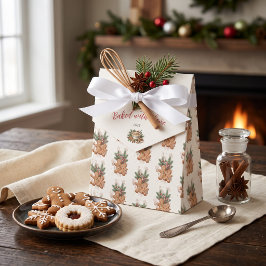 Julbakelse Cookie Utbytespresentlåda Presentaskar