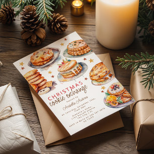 Julbakelse Utbytes Julfest Inbjudningar