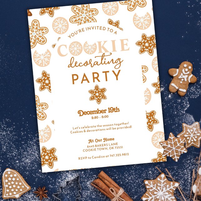 Julbakelsedekorering Julfest Vykort (Skapare uppladdad)