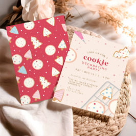 Julbakelsedekoreringsfest Inbjudningar