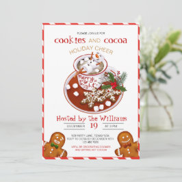 Julbakelsedekoreringsfest Inbjudningar