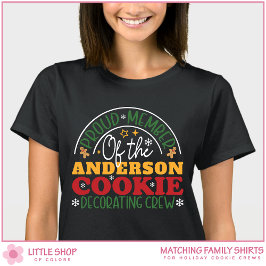 Julbakelser Dekorerings Lag Familj T Shirt