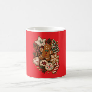Julbakelser i vintage-stil & Högtid Kaffemugg