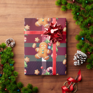 Julbakelser Plaid Högtid Pastell Presentpapper