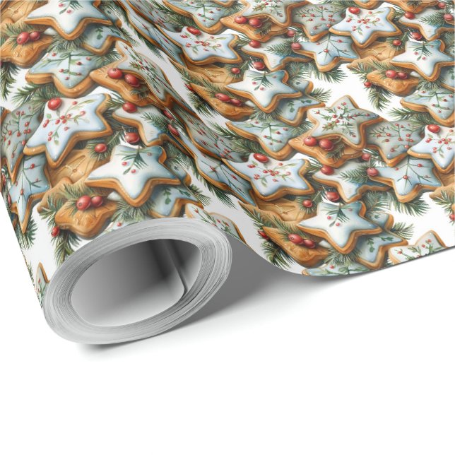 Julbakelsesdesign Presentpapper (Rulle Hörn)