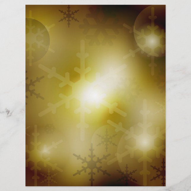 Julbakgrund Reklamblad (Framsidan)