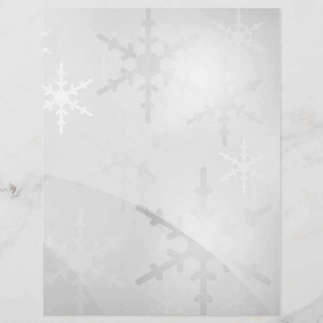 Julbakgrund Reklamblad (Framsidan)