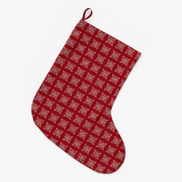 Julbakgrund Stor Julstrumpa