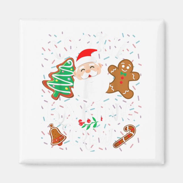 Julbakningsgruppen Cookie Crew Familj Ch Magnet (Framsidan)