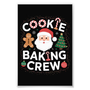 Julbakningsgruppen Familjens jul Fototryck