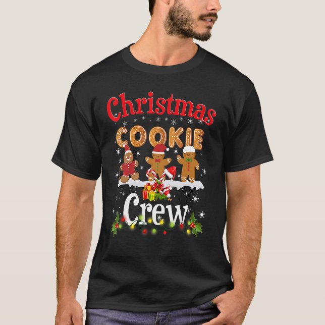 Julbakningsgruppen Xmas kakutbyte T Shirt (Framsida)
