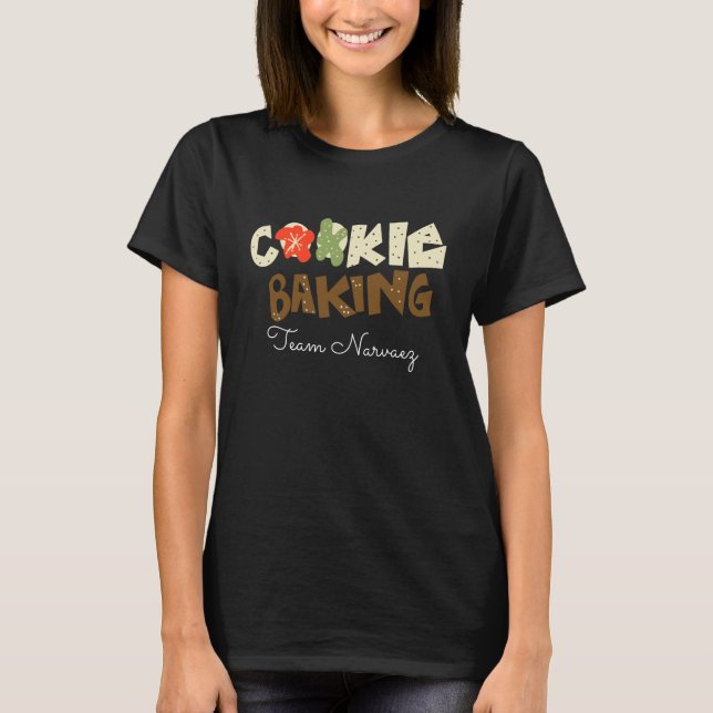 Julbakskakor Lagnamnstävling   T Shirt (Framsida)