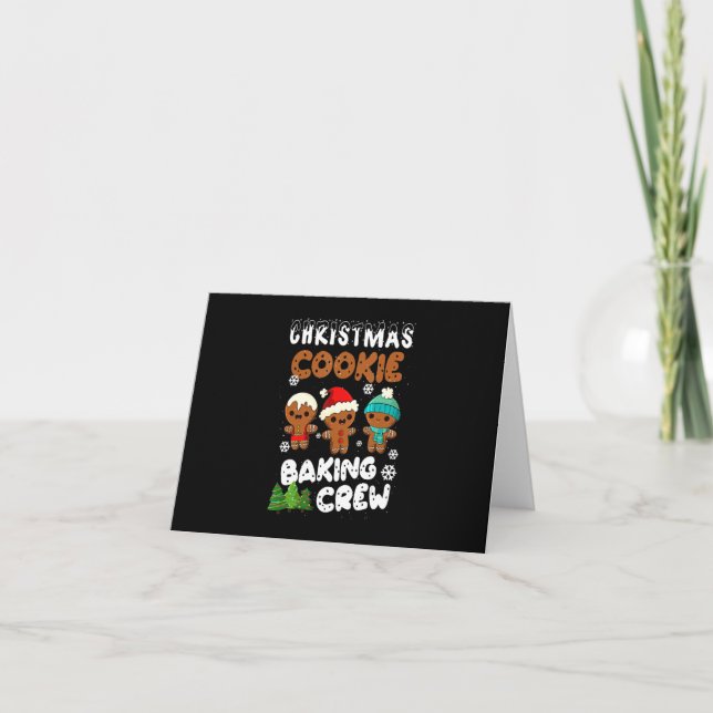 Julbakskompis | jullovpresent kort (Framsida)