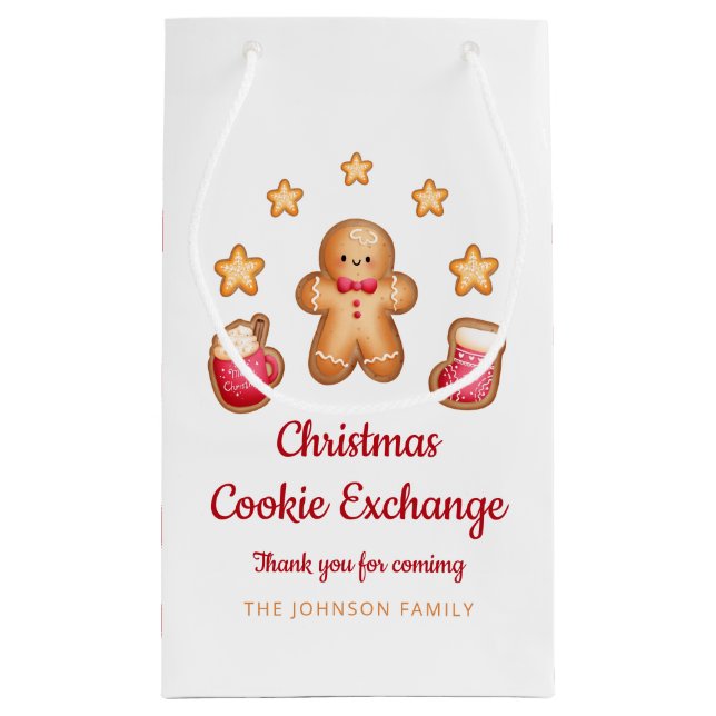 Julbakswap Cute Pepparkaksgubbe (Baksidan)