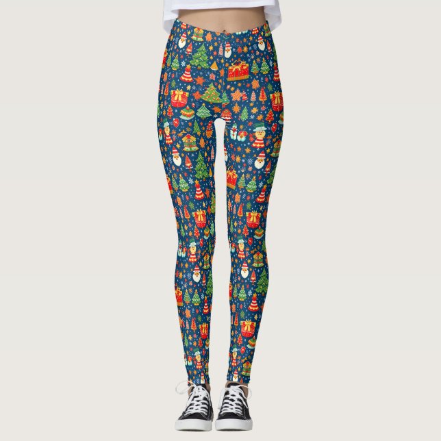 Julbalger Leggings (Framsida)