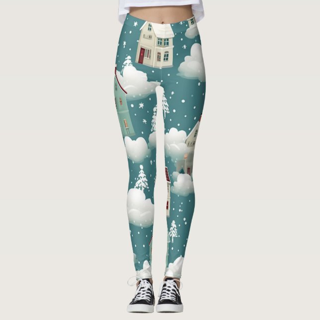 Julbalger Leggings (Framsida)