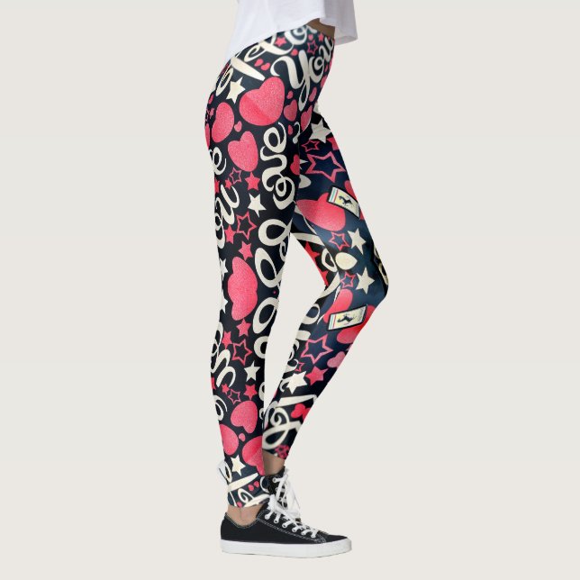 Julbalger Leggings (Höger)