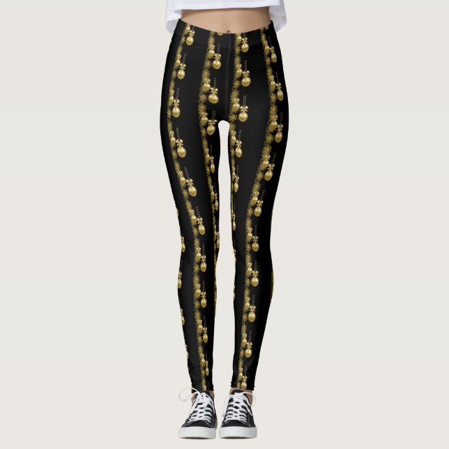 Julbalger Leggings (Framsida)