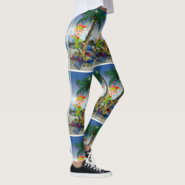 Julbalkar, Elf Beach Leggings (Höger)
