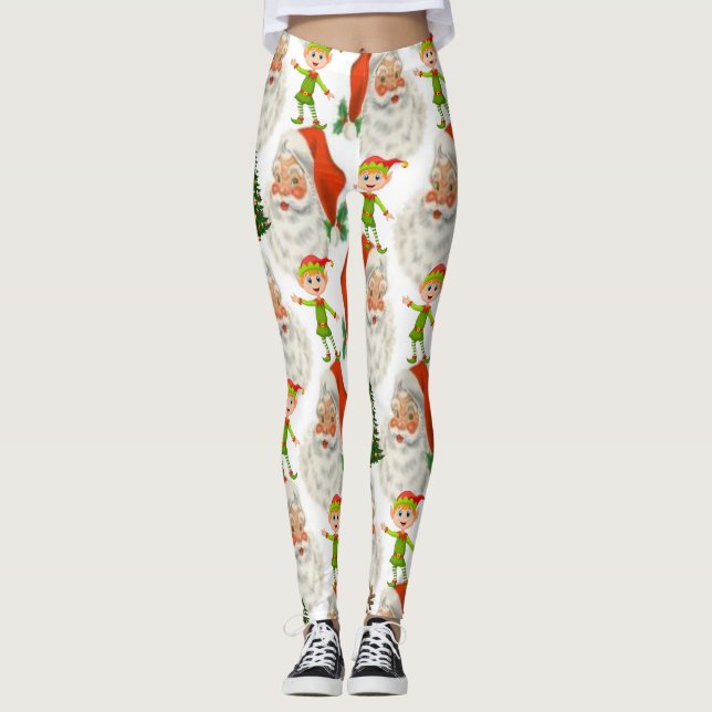 Julbalkar, Elf Leggings (Framsida)