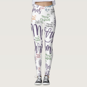 Julbalkar, God jul Leggings