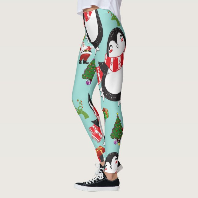 Julbalkar, Penguin Leggings (Vänster)