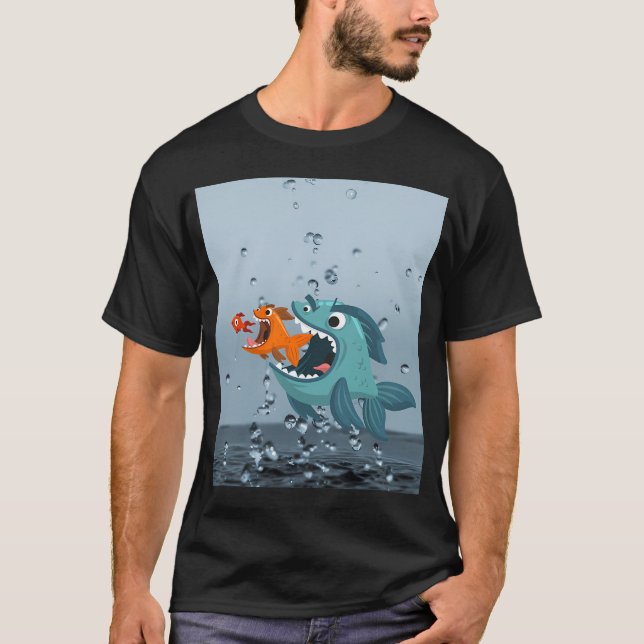 Julbälteskungsfiskare T Shirt (Framsida)
