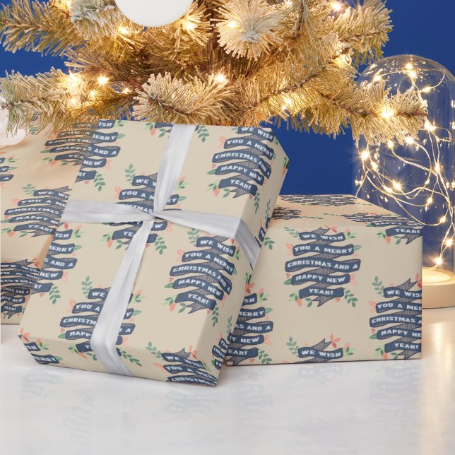 Julbanderollen i Blommigt, Helgdag Presentpapper (Helgdagar)