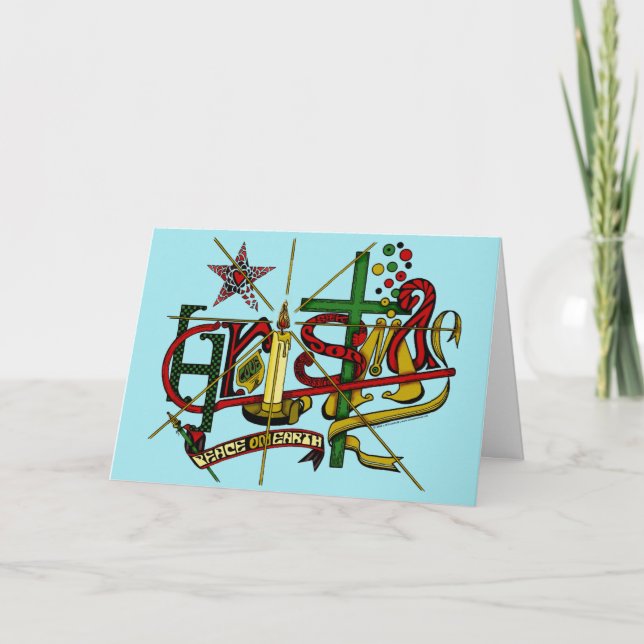 JULbanerfirande! Helgkort (Framsida)
