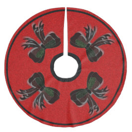 Julbänken - julgransmatta borstad polyester