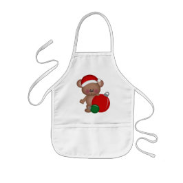 Julbår Helgdag barn apron Barnförkläde
