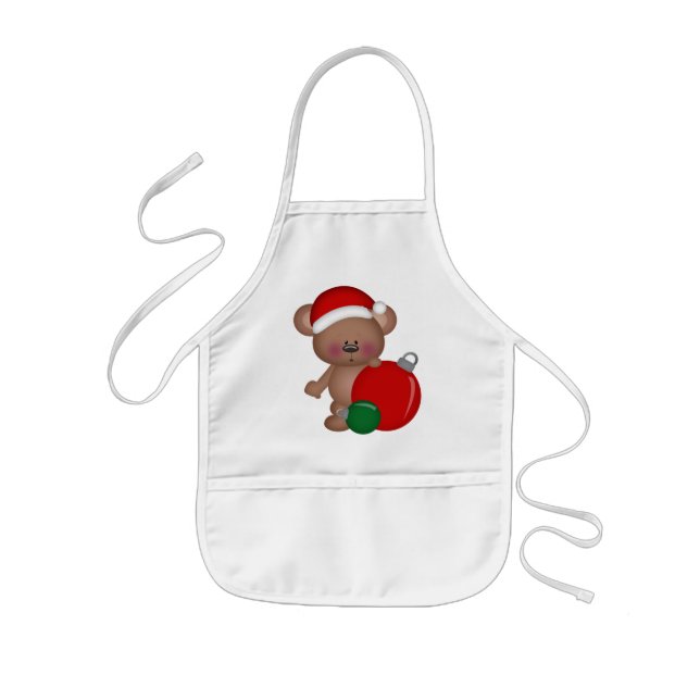 Julbår Helgdag barn apron Barnförkläde (Framsidan)