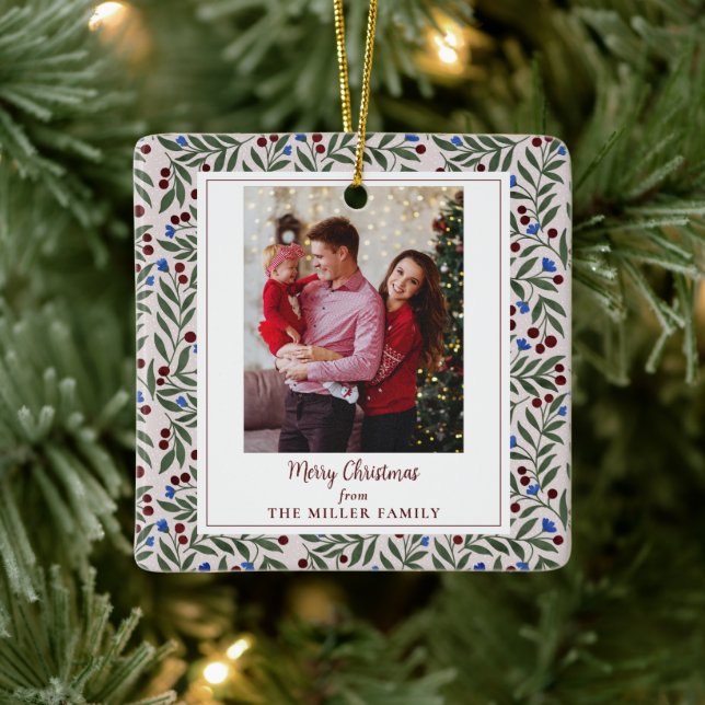 Julbär Julgransprydnad Keramik (Träd)