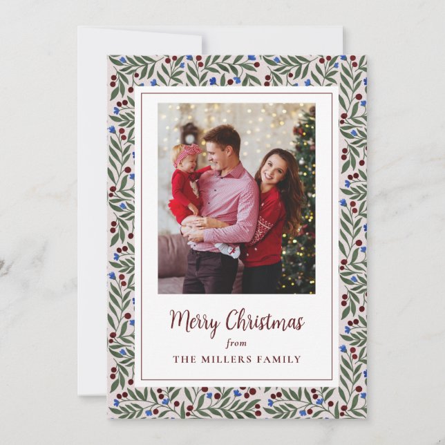 Julbär Julkort (Framsida)