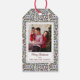 Julbär Presentetikett