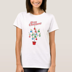 Julbare Gren Träd - God jul T Shirt