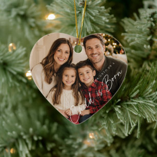 Julbarn Foto Julgransprydnad Keramik