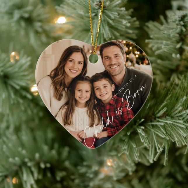 Julbarn Foto  Julgransprydnad Keramik (Träd)