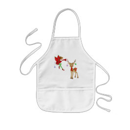 Julbarn Helgdag apron Barnförkläde