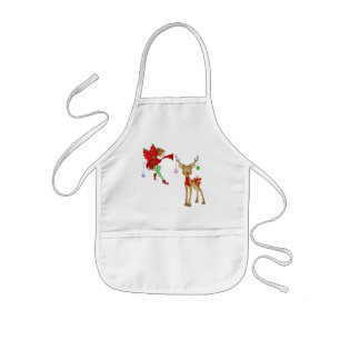 Julbarn Helgdag apron Barnförkläde