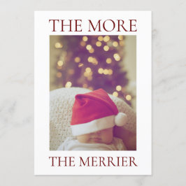 Julbarnsannonsering Inbjudningar