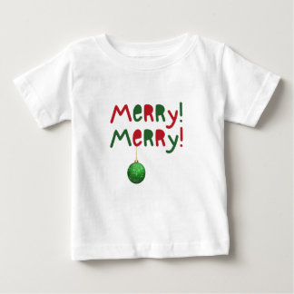 Julbarnskläder med söta fraser t shirt