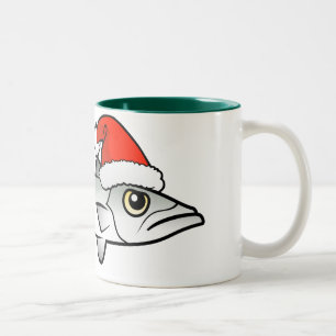JulBarracuda Santa Två-Tonad Mugg