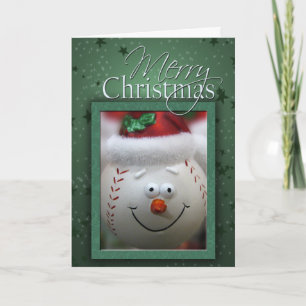 Julbaseballkort Helgkort